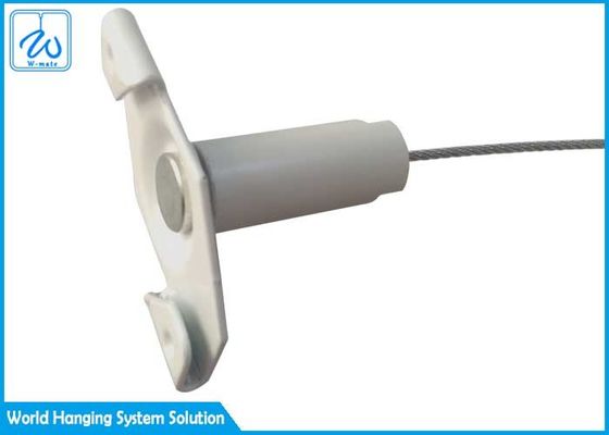 คลิปทีบาร์พร้อมเดือย	อุปกรณ์ยึดไฟเพดานสำหรับไฟแขวนรางพร้อมลวดสลิง