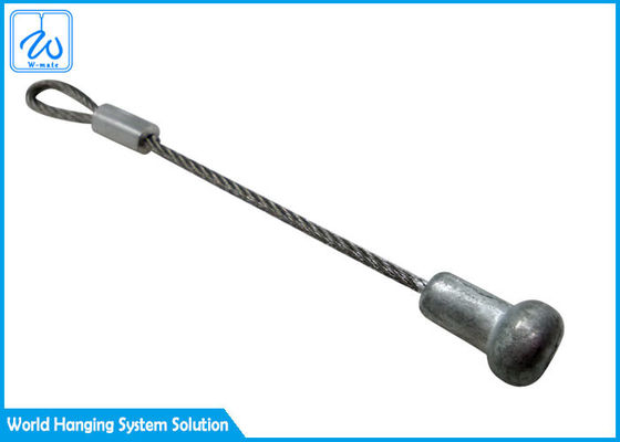 ประกอบเคเบิลเครื่องบินพกพาที่กําหนดเอง ปลอดภัย Eyelet และ Stake Eyes เทอร์มินัล