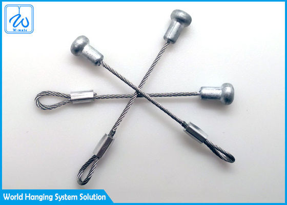 ประกอบเคเบิลเครื่องบินพกพาที่กําหนดเอง ปลอดภัย Eyelet และ Stake Eyes เทอร์มินัล