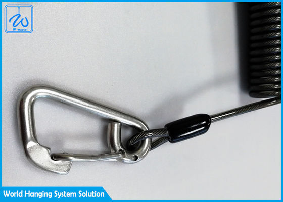 สายรัดนิรภัยแบบยืดหดได้ 7x7 สำหรับเข็มขัดเครื่องมือป้องกันการตก