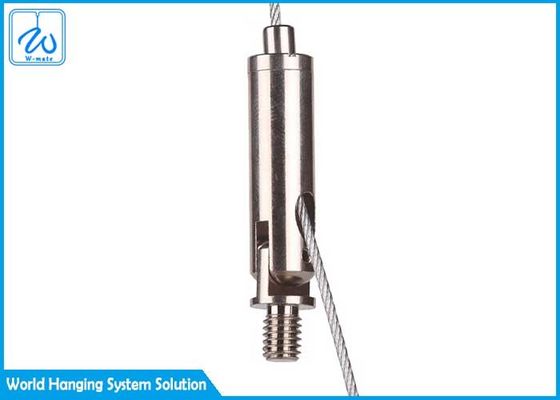 ตัวยึดสายเคเบิลออกด้านข้างทองเหลืองปรับได้โดยตรงจากโรงงานสำหรับเชือกลวดอาคาร