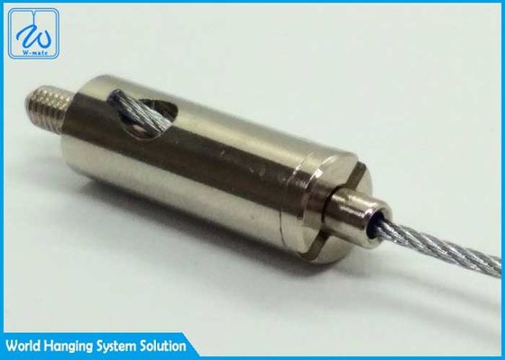 ตะขอแขวนเพดานทองเหลืองโดยตรงจากโรงงานสำหรับลวดสลิงสแตนเลส