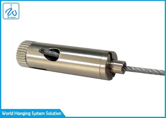 การล็อคสายเชือกไว Clamps ปรับ Cable จับทองแดง