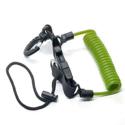 สายคล้องข้อมือแบบขดสปริงสำหรับดำน้ำ, เชือกคล้อง, พวงกุญแจ, สายรัดข้อมือ, เครื่องมือ, สายคล้องความปลอดภัย