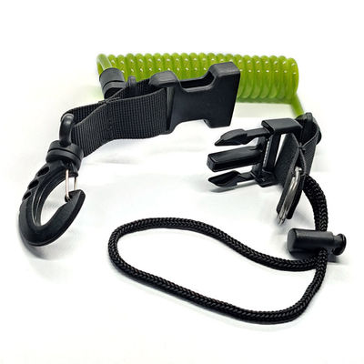 สายคล้องข้อมือแบบขดสปริงสำหรับดำน้ำ, เชือกคล้อง, พวงกุญแจ, สายรัดข้อมือ, เครื่องมือ, สายคล้องความปลอดภัย