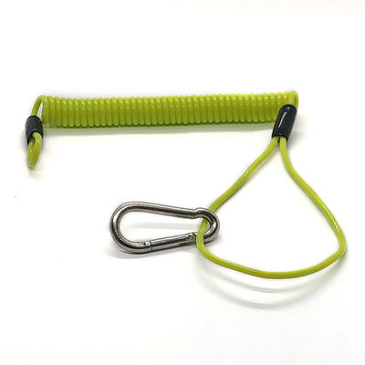 สายโค้ล Lanyard อุปกรณ์ Lanyard ถอนได้ หัวแข็ง Tether ลาย Lanyard