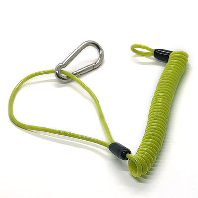 สายโค้ล Lanyard อุปกรณ์ Lanyard ถอนได้ หัวแข็ง Tether ลาย Lanyard