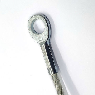 ปลอกหุ้มสายสลิงสแตนเลสสตีลสำหรับห่วงคล้อง, สายคล้อง, เข็มขัดนิรภัย