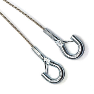 ลวดสลิงเหล็กพร้อมตะขอสำหรับระบบแสดงสายเคเบิล