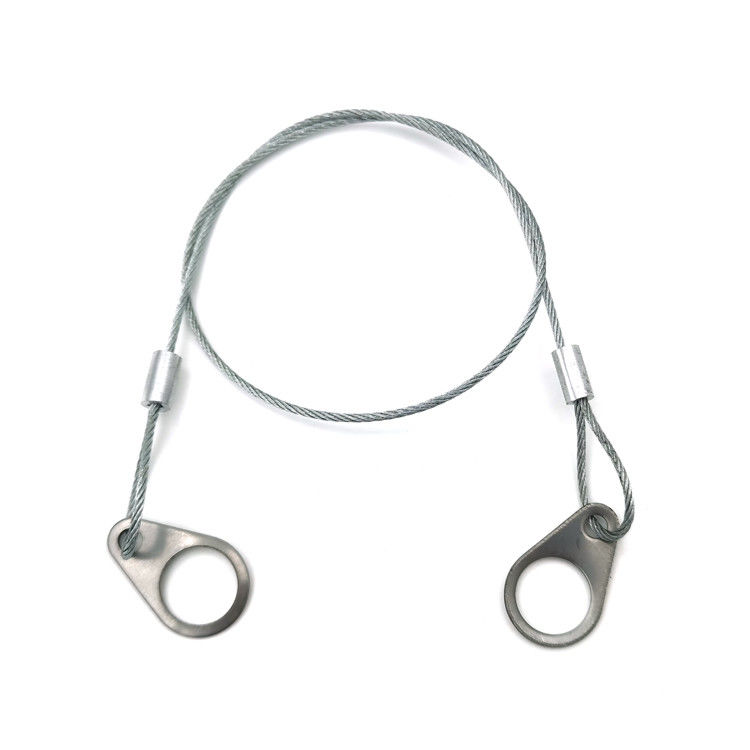 สายเคเบิลสแตนเลสสตีลเพื่อความปลอดภัยของลำโพง สายลวดนิรภัยสำหรับลำโพงติดเพดานหรือติดผนัง เพิ่มความปลอดภัยสำหรับไฟแขวน ล็อคกล้อง ลำโพง DIY ในห้องโถง รถยนต์ บาร์ นิทรรศการ