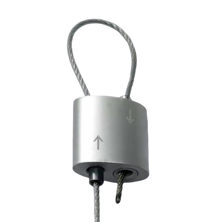 เครื่องจับเคเบิลลูปปั่นแบบสแตนเลสแบบสแตนเลสแบบสับไทยแบบคู่ ด้วยแรงบุก 300N สําหรับระบบแขวนและแสงสว่าง