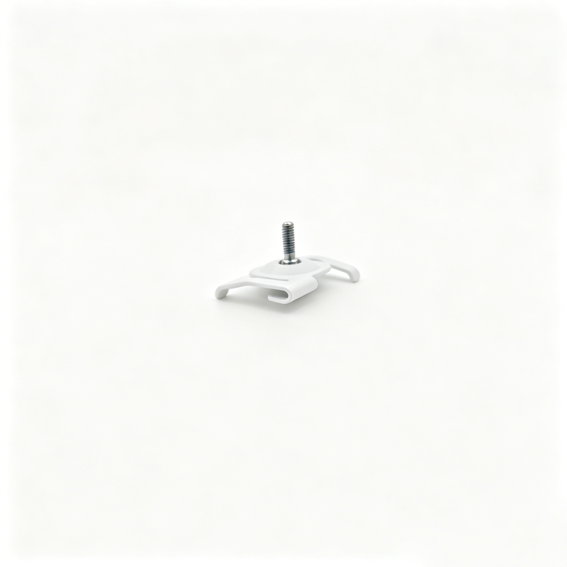 สกรูเกลียวแบบกำหนดเอง T Bar Twist Clamp เพดานตารางล็อคสายเคเบิล T คลิปยึดสายไฟสำหรับระบบติดตั้งไฟเชิงพาณิชย์