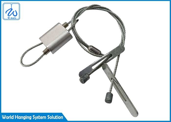 ชุดอุปกรณ์สิ้นสุดแบบ Y Style โดยใช้แคลมป์ห่วงสายเคเบิลเหล็ก โดยใช้การย้ำห่วงสายเคเบิล
