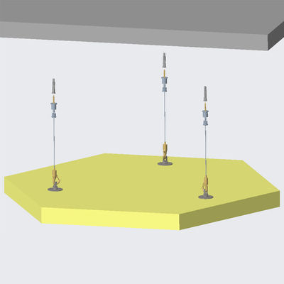 Easily Fixing Connect Absorber Anchor Acoustic Panel Wire Kit Hanging System
