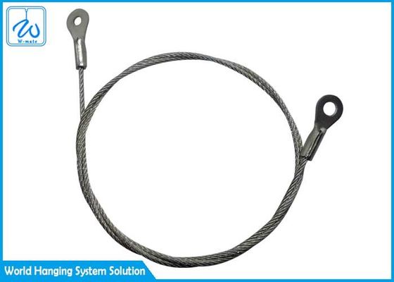 ห่วงปลายสแตนเลส 304 	ชุดสายสลิงลวดสลิงสำหรับแขวนไฟ