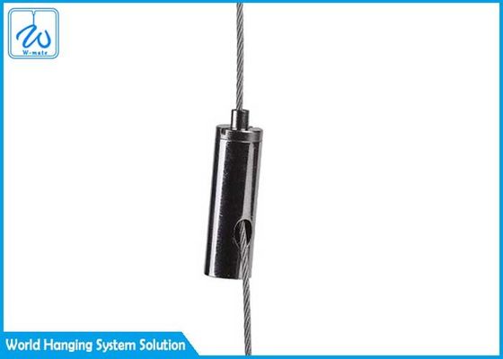 ตัวจับสายเคเบิลเครื่องบินเคลือบโครเมียมลวดเหล็ก 7x19