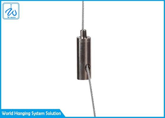 ตัวยึดสายเคเบิลภายใน M6 ชุบนิกเกิลแบบออกด้านข้าง