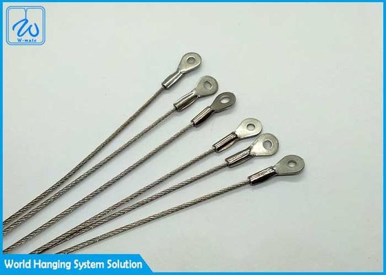 สายใยเหล็กไร้สแตนเลสเคลือบไนลอน 2.5 มม สําหรับระบบแขวน